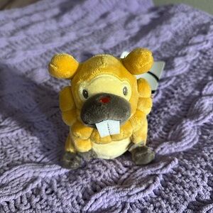 Pokémon Center brand Bidoof Pokémon Sitting Cuties Plush!